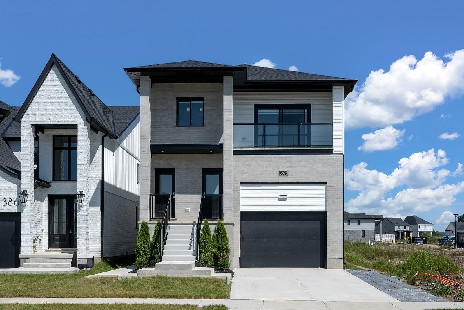The Lambeth Triplex — a modern multi-unit custom build in Lambeth, London, Ontario