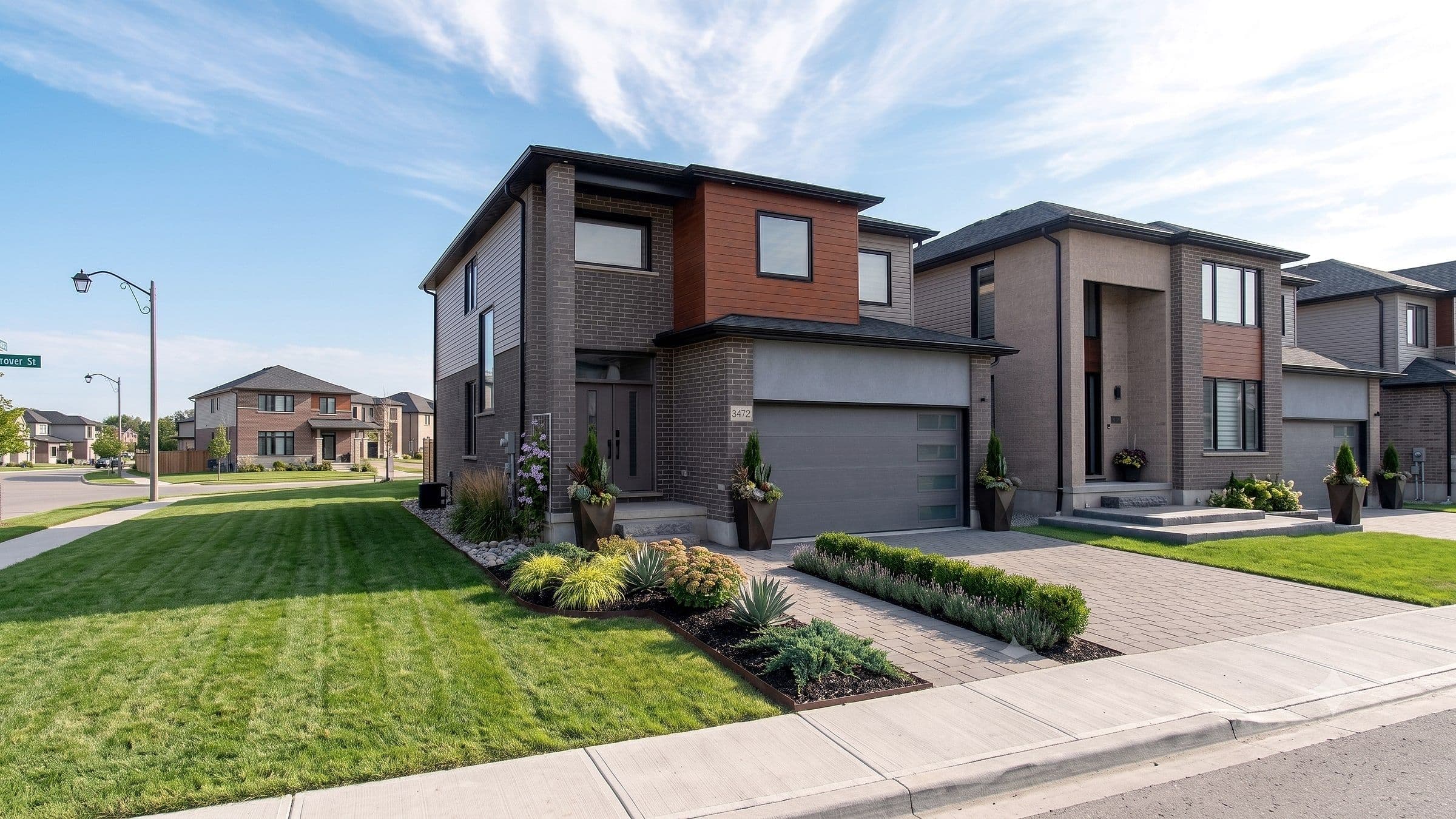 The Emily Carr — a custom home by Black Cedar Homes in London, Ontario