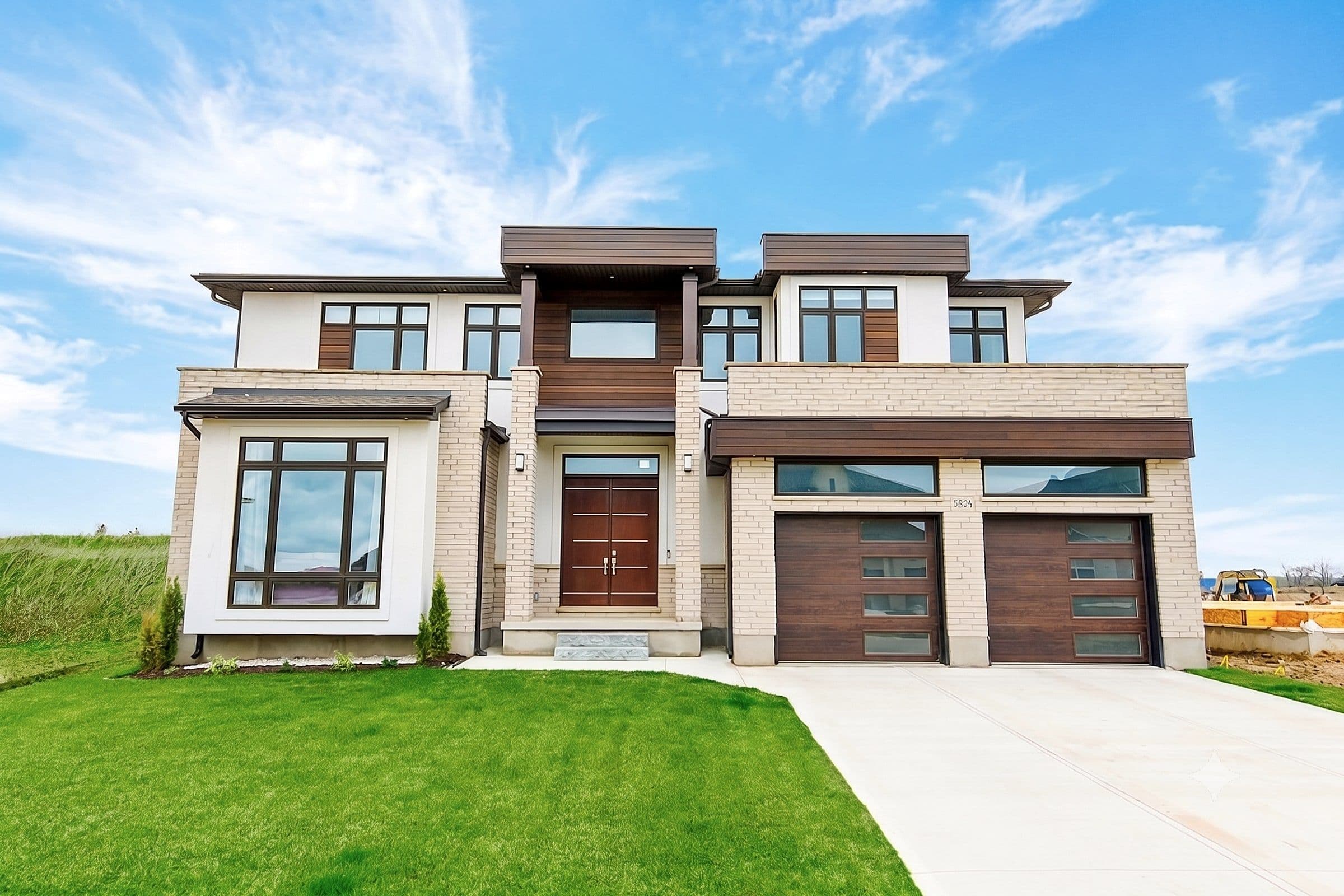 Silverleaf — a modern custom home by Black Cedar Homes in London, Ontario