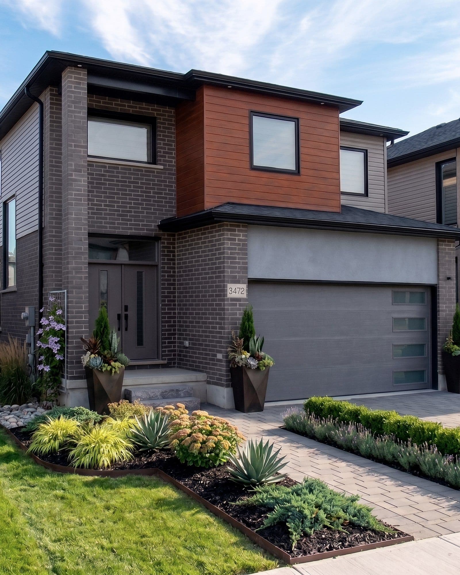 A Black Cedar home in the Canvas community, London, Ontario